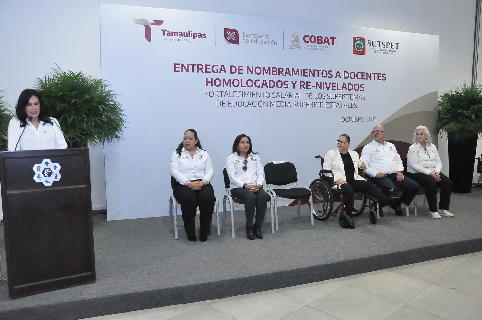 COMPROMISO CUMPLIDO CON EL COBAT TAMAULIPAS: BLANCA VALLES