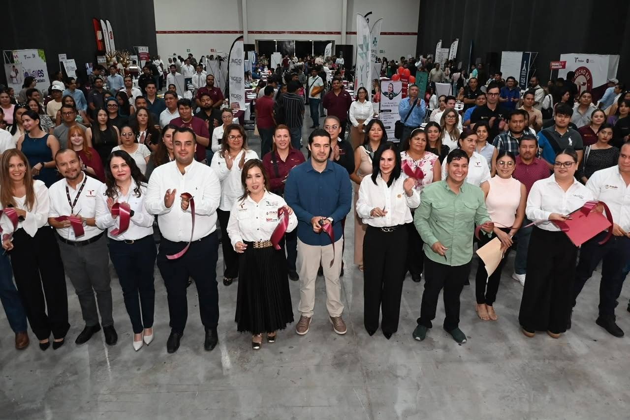 ASISTE BLANCA VALLES COMO INVITADA DE HONOR A LA INAUGURACIÓN DE LA FERIA NACIONAL DE EMPLEO DE LAS JUVENTUDES VICTORIA 2026